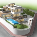 New production – unique luxury villa with exciting design and 360 sqm living space!